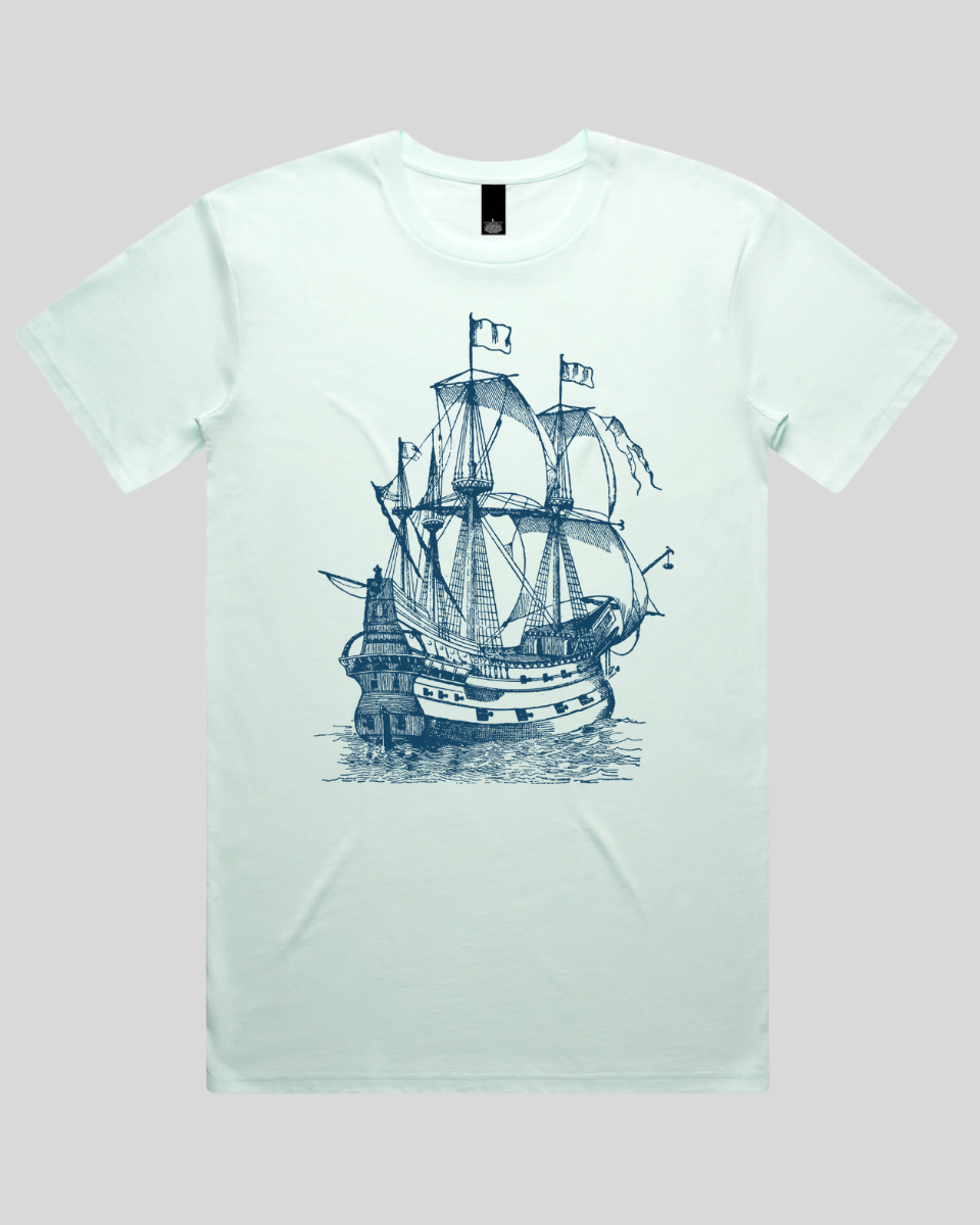 Warlord’s Ship Wake Men's T-Shirt