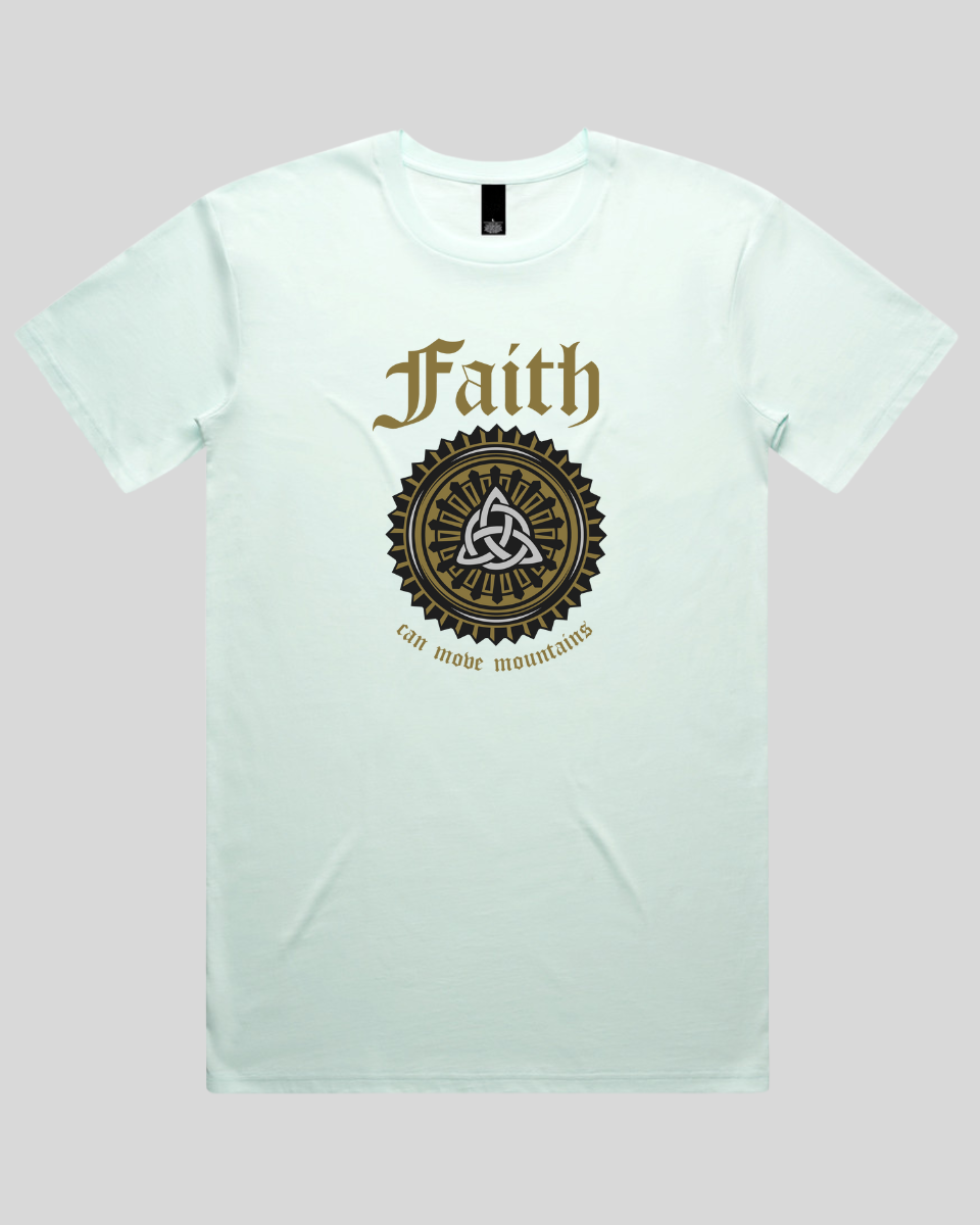 Faith Can Move Mountains Men's T-Shirt