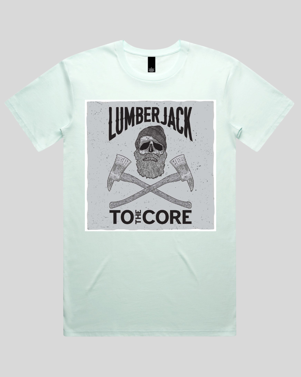 Lumberjack skull 4 Men's T-shirt