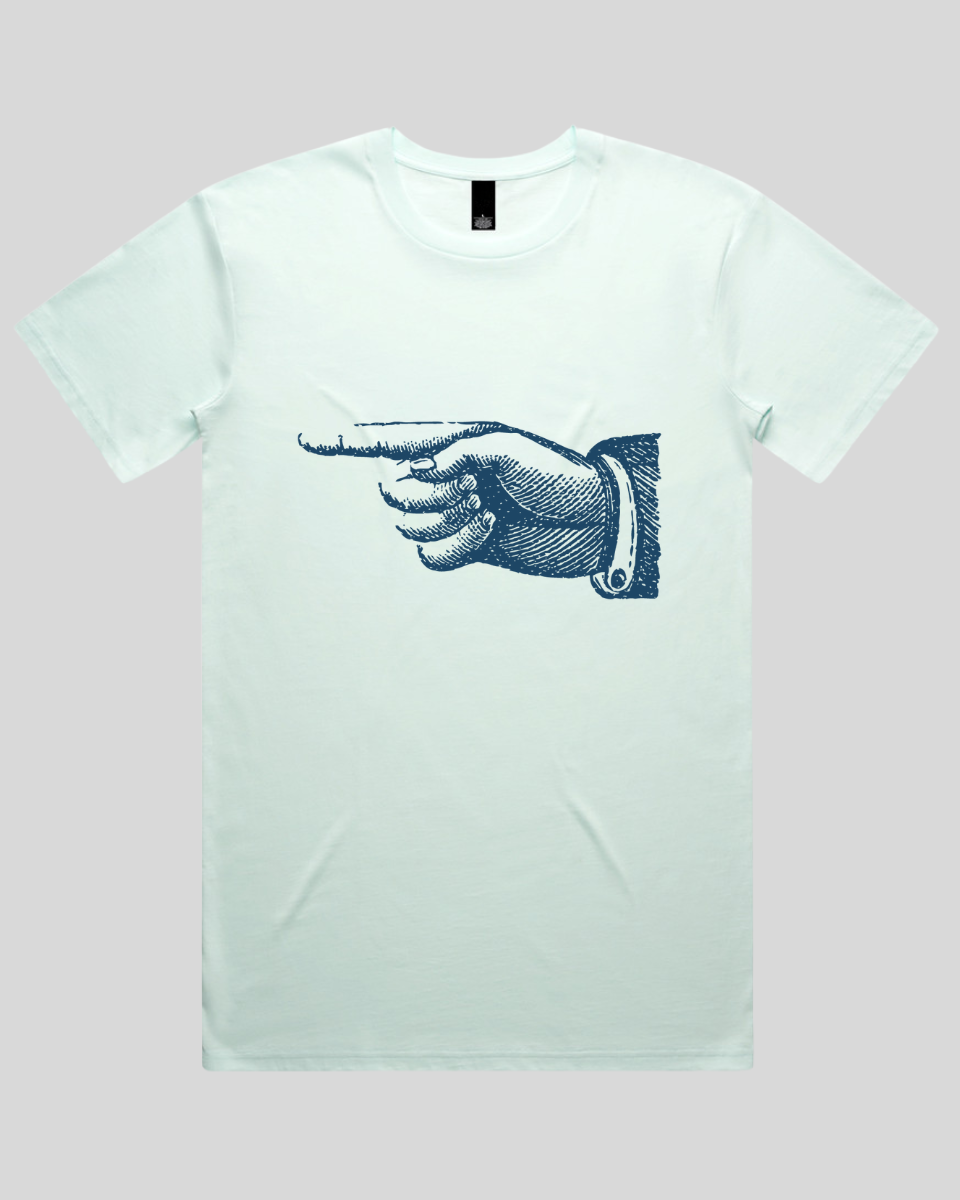 Pointing Finger 2 Men's T-Shirt