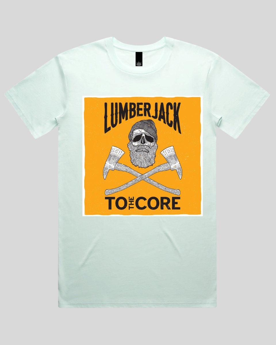 Lumberjack skull 3 Men's T-shirt