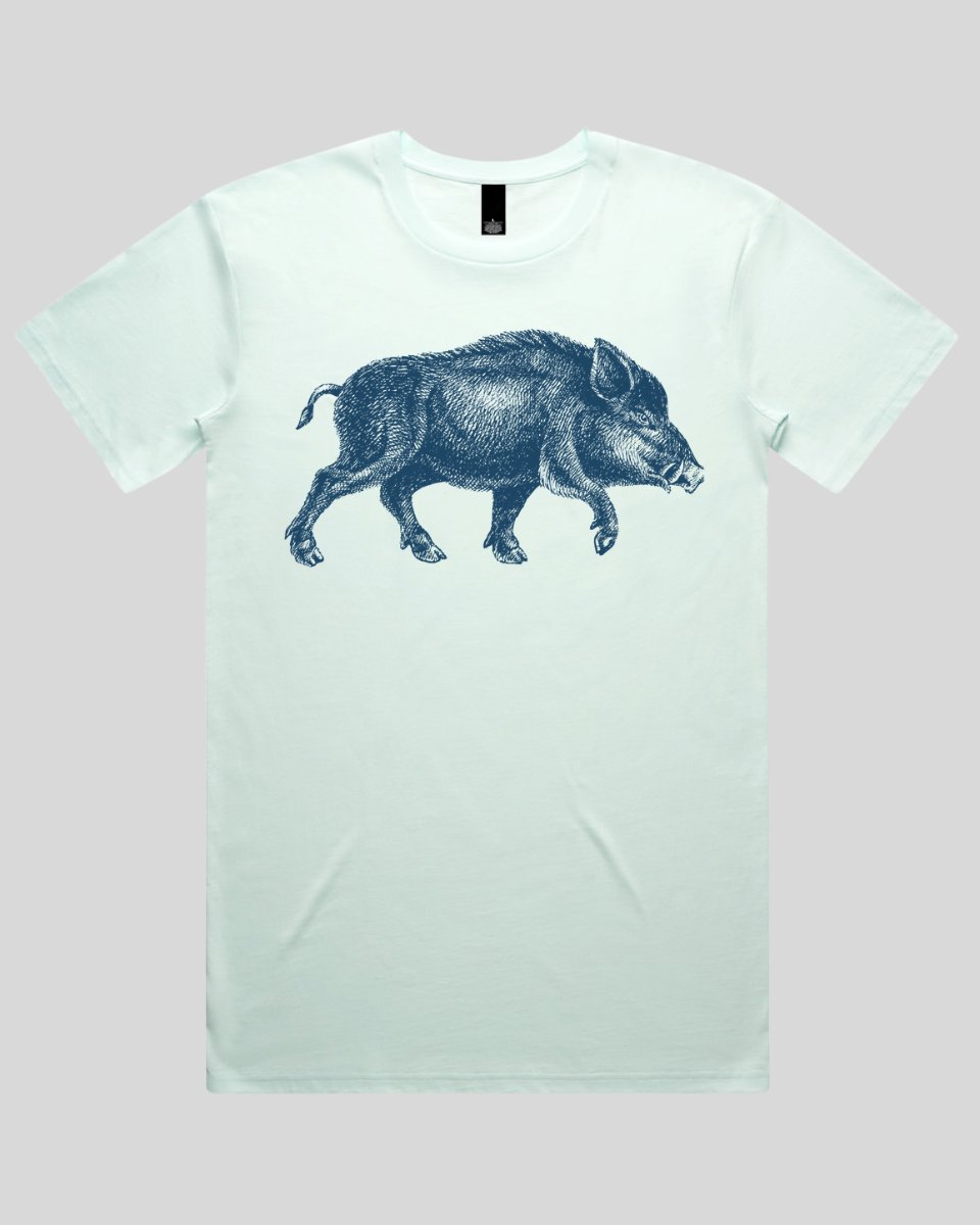 Vintage Hog Sketch Men's T-Shirt