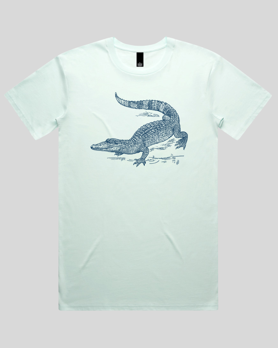 Swamp King Crocodile Men's T-Shirt