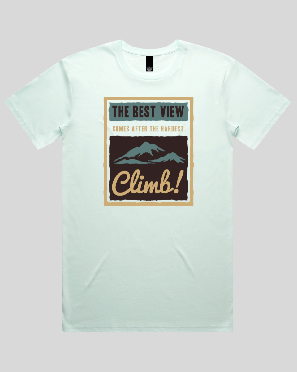 The Hardest Climb Men's T-Shirt