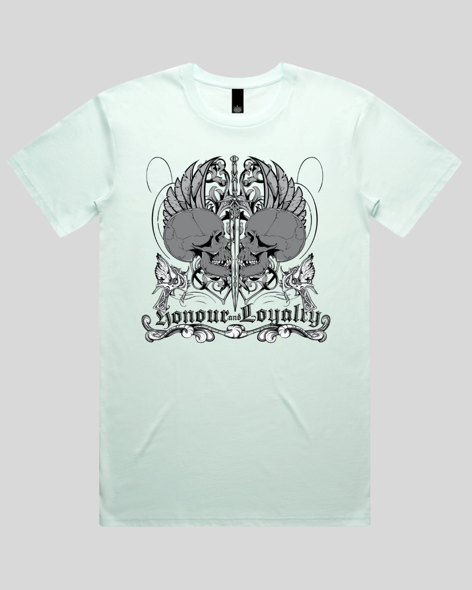 Honour and Loyalty Skull Men's T-Shirt