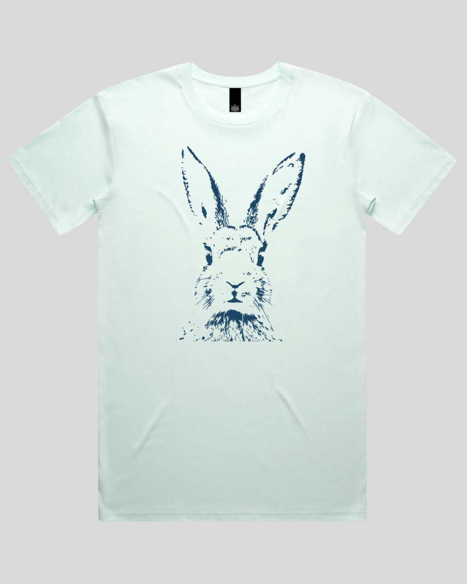 Alert Bunny Men's T-Shirt