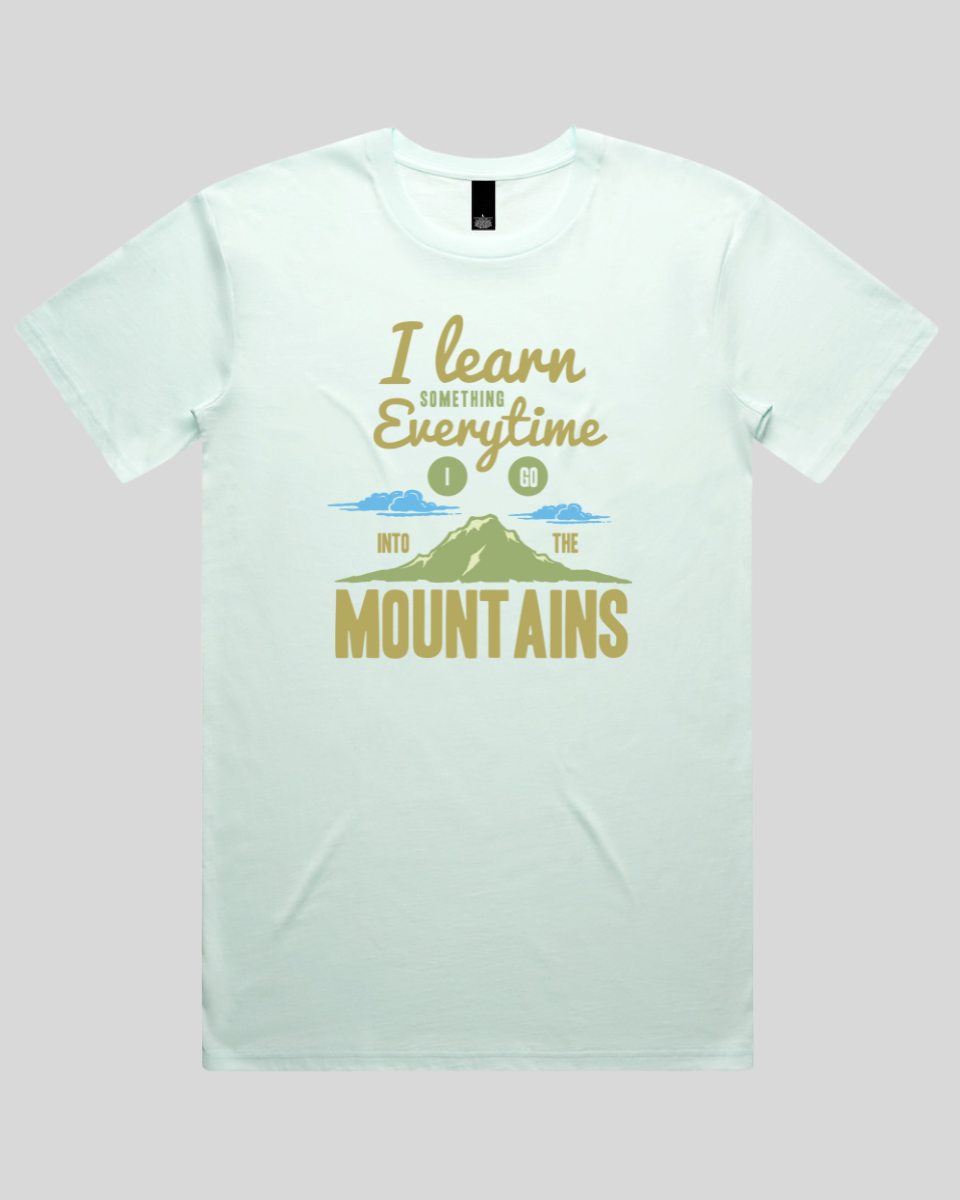 Learn From The Mountains Men's T-Shirt
