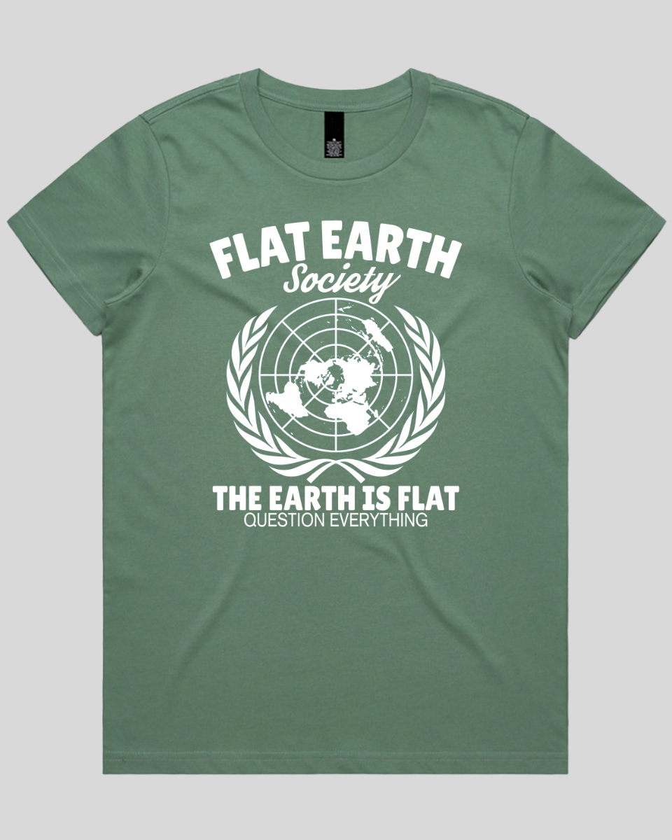 Flat Earth Society Women's T-Shirt