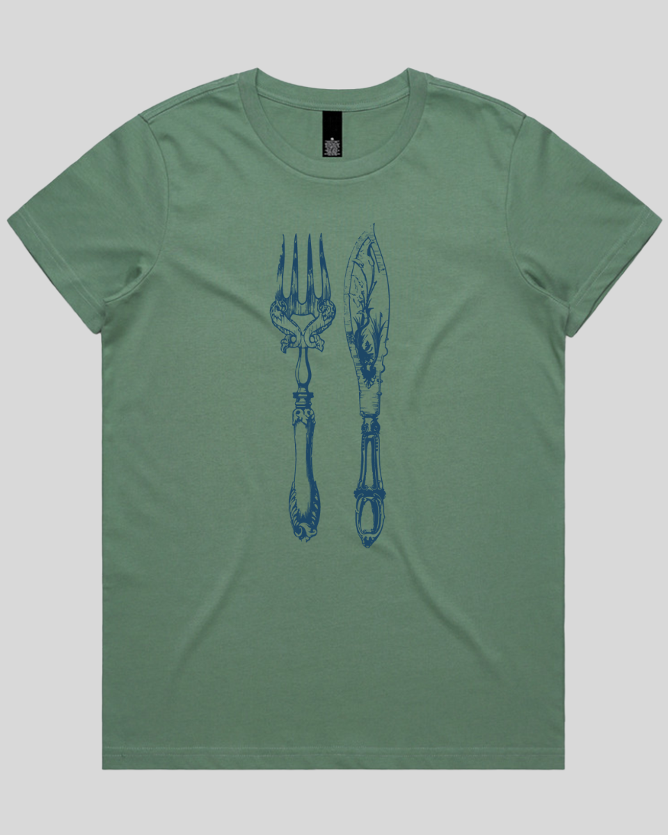 Vintage Cutlery Set Women's T-Shirt