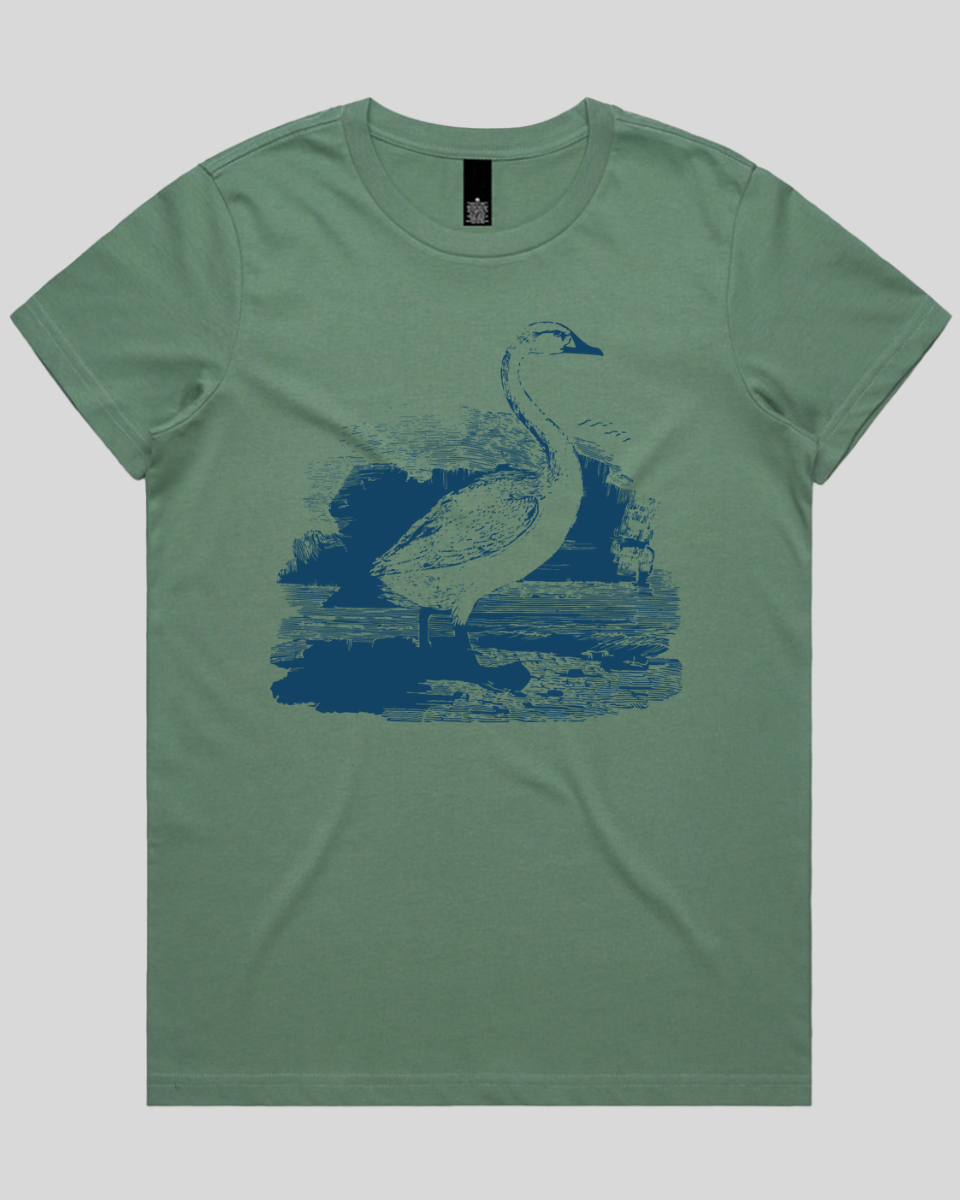 Lakeborn Swan Women's T-Shirt