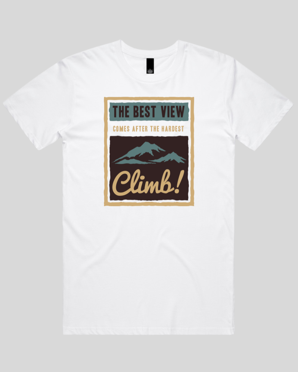 The Hardest Climb Men's T-Shirt