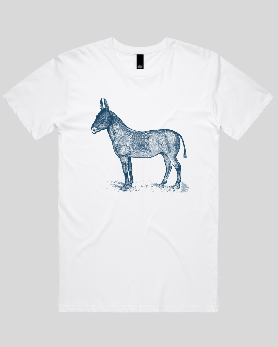 Donkey Drawing Men's T-Shirt