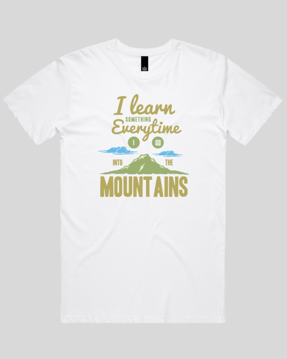 Learn From The Mountains Men's T-Shirt