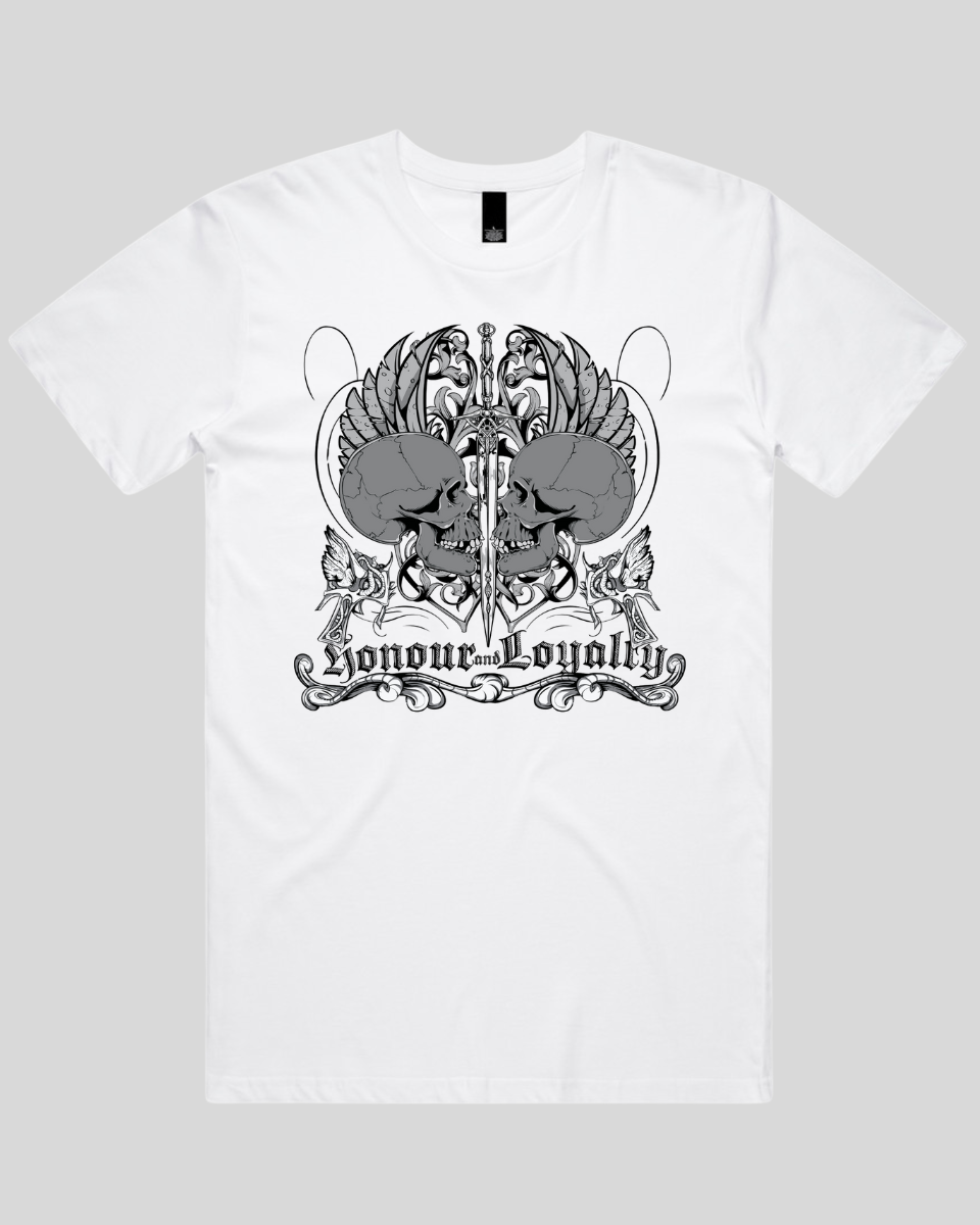 Honour and Loyalty Skull Men's T-Shirt