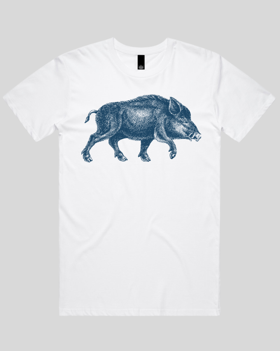 Vintage Hog Sketch Men's T-Shirt