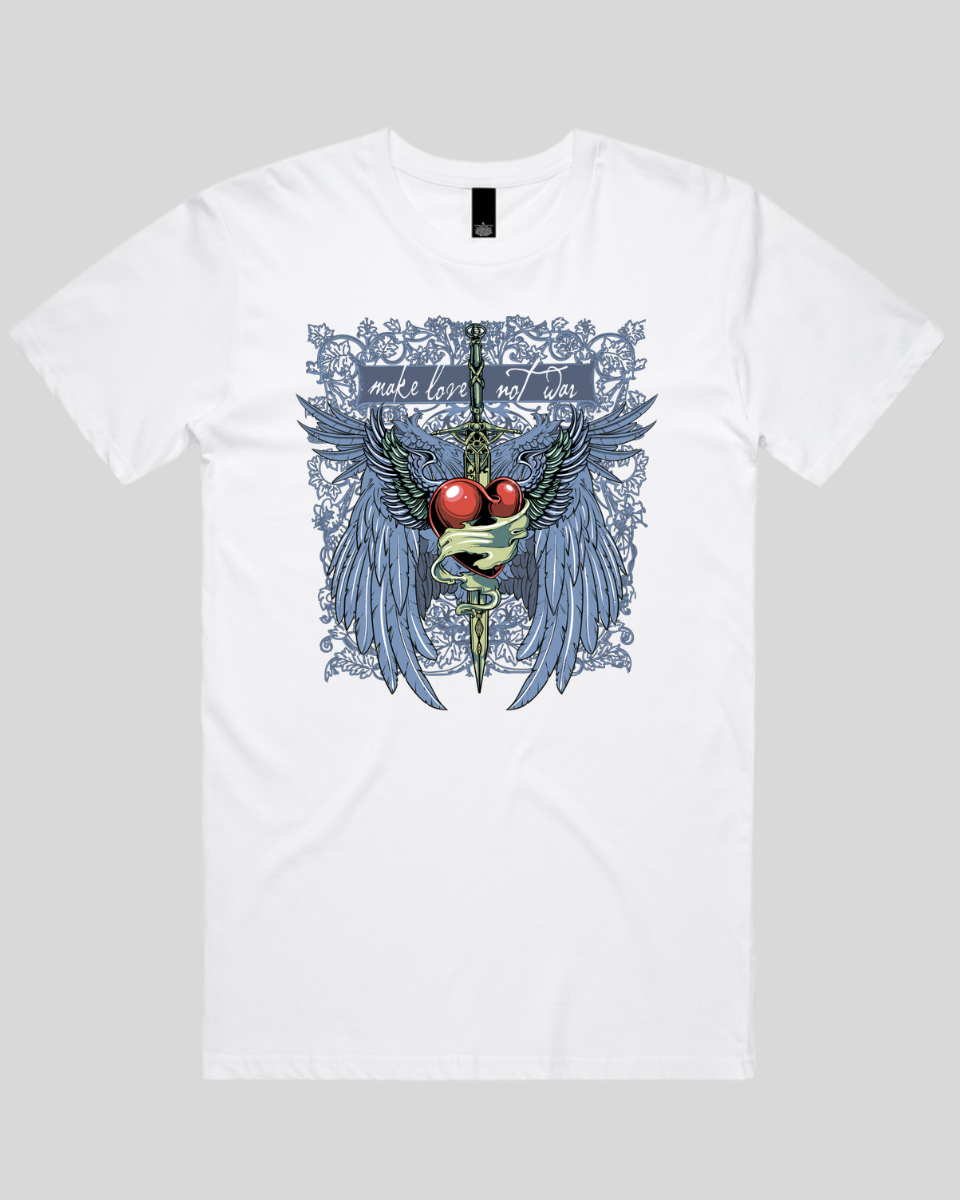 Make Love Not War Men's T-Shirt