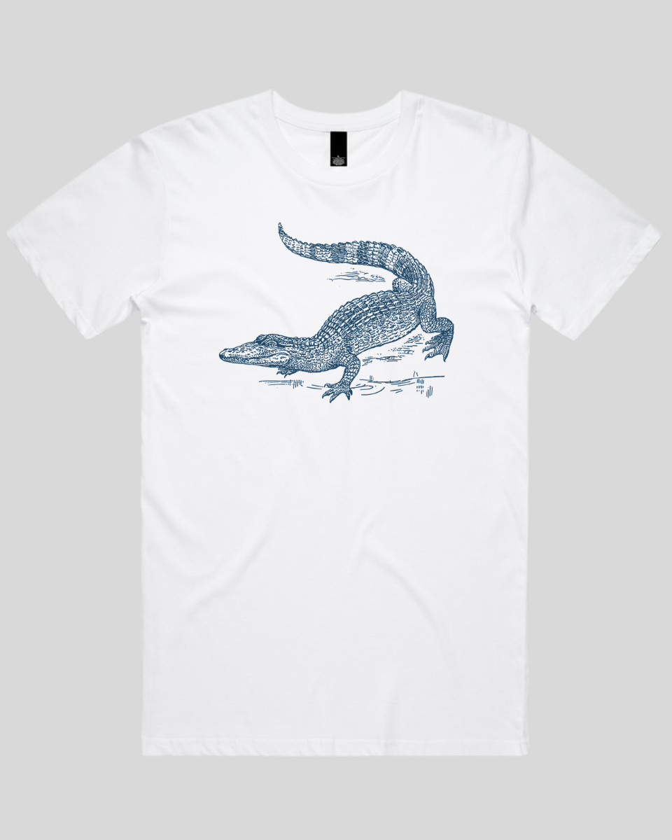 Swamp King Crocodile Men's T-Shirt