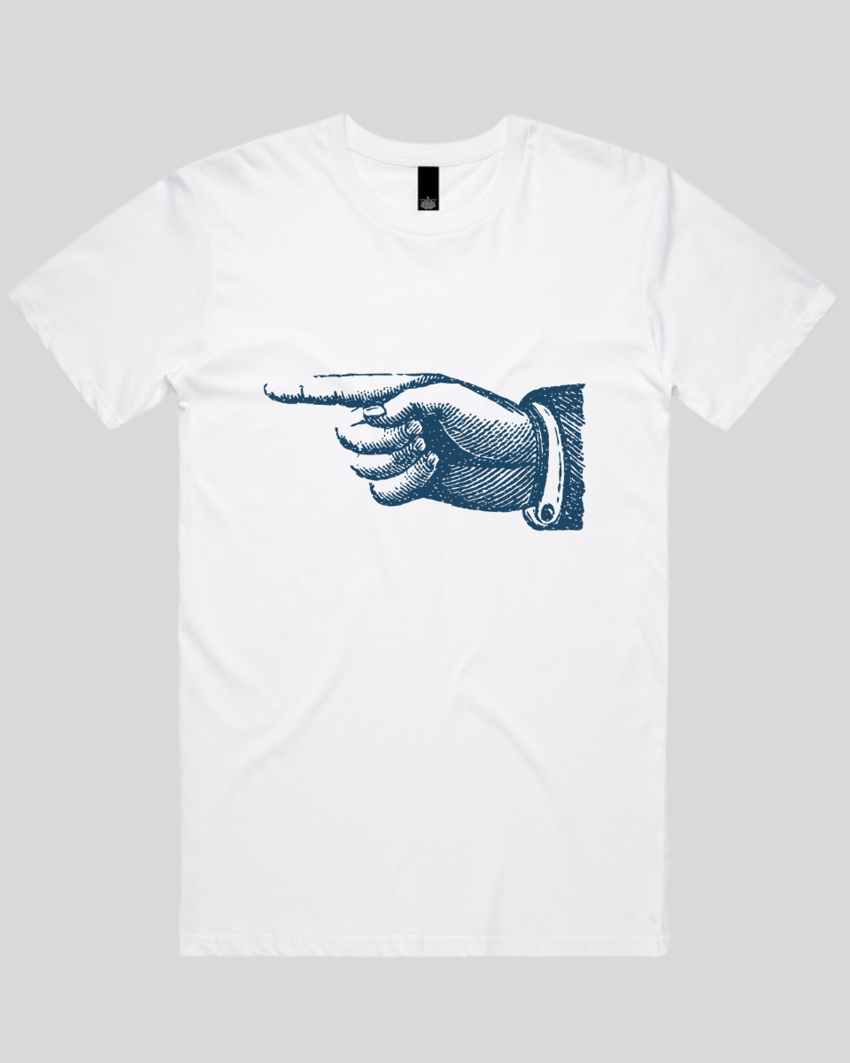 Pointing Finger 2 Men's T-Shirt