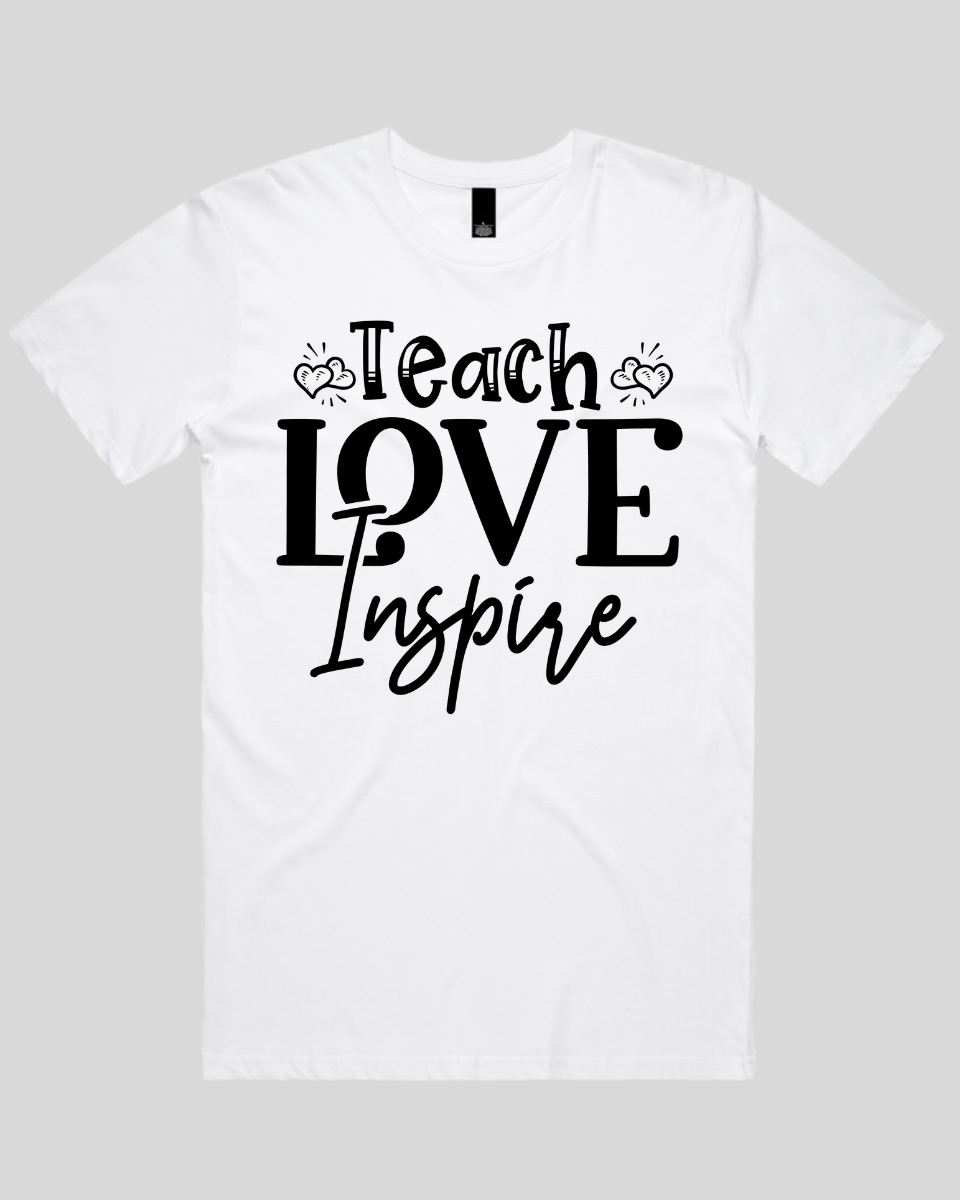 Teach love inspire Men's T-Shirt