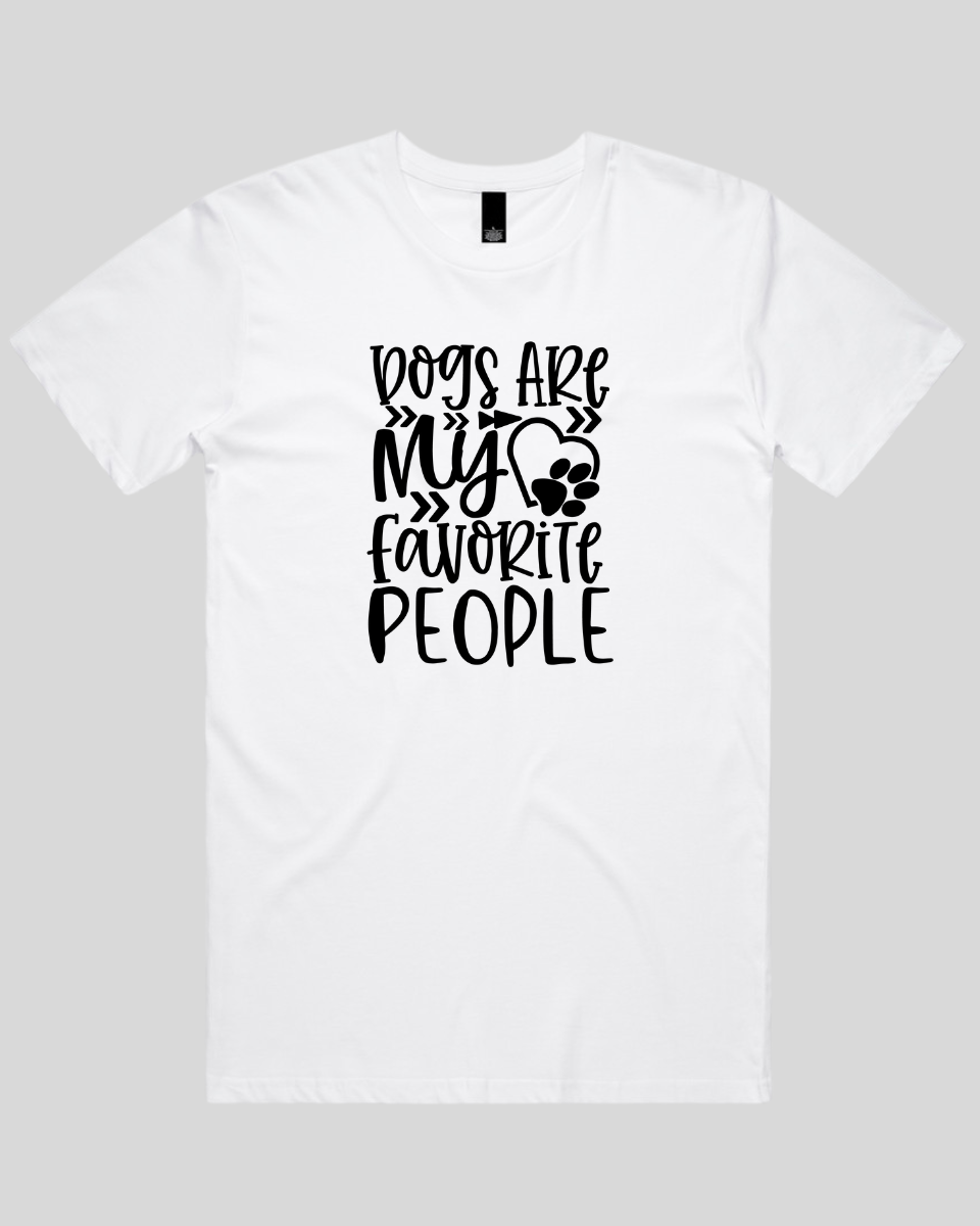 Dogs Are My Favorite People Men's T-Shirt