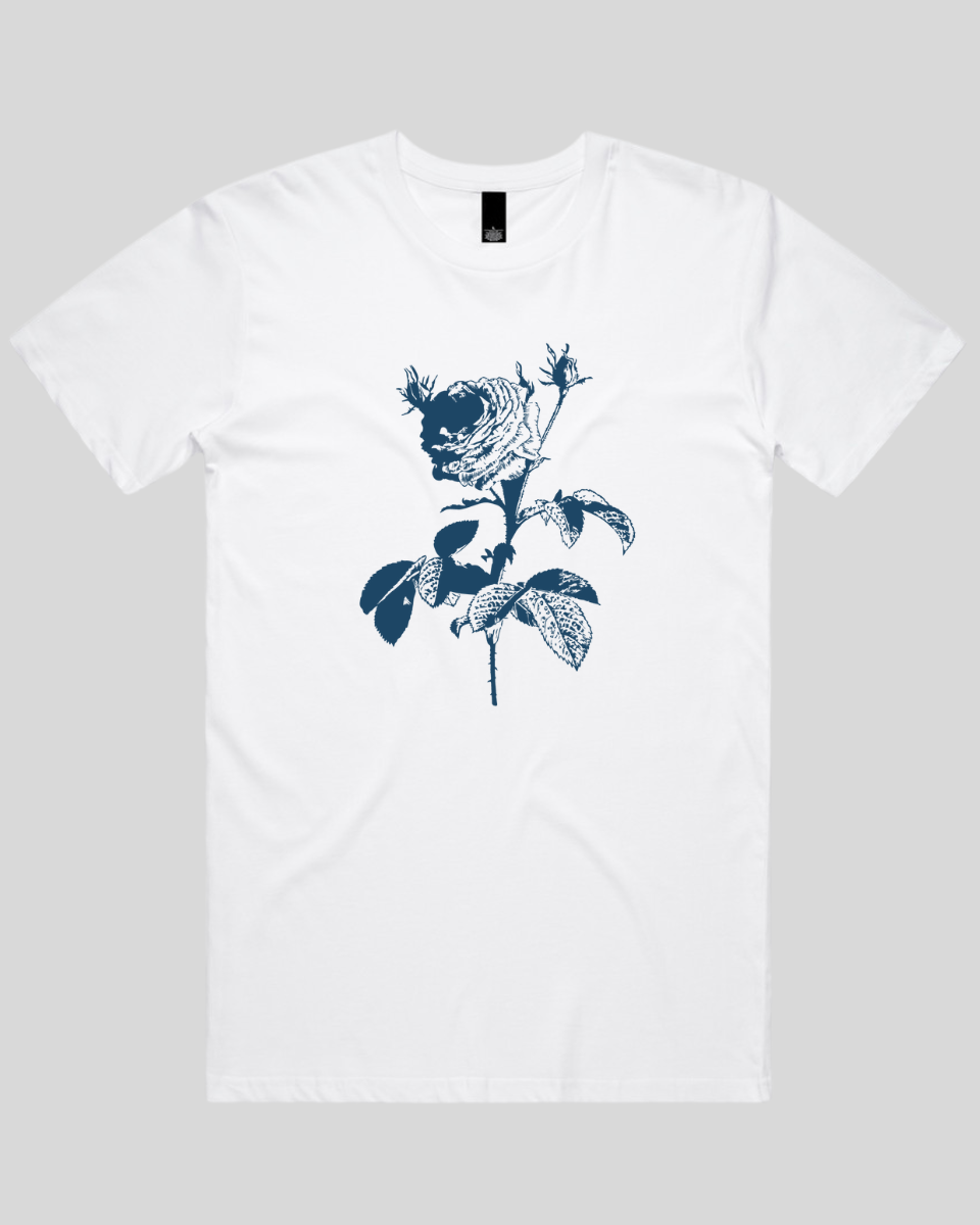 Dark Bloom Rose Men's T-Shirt