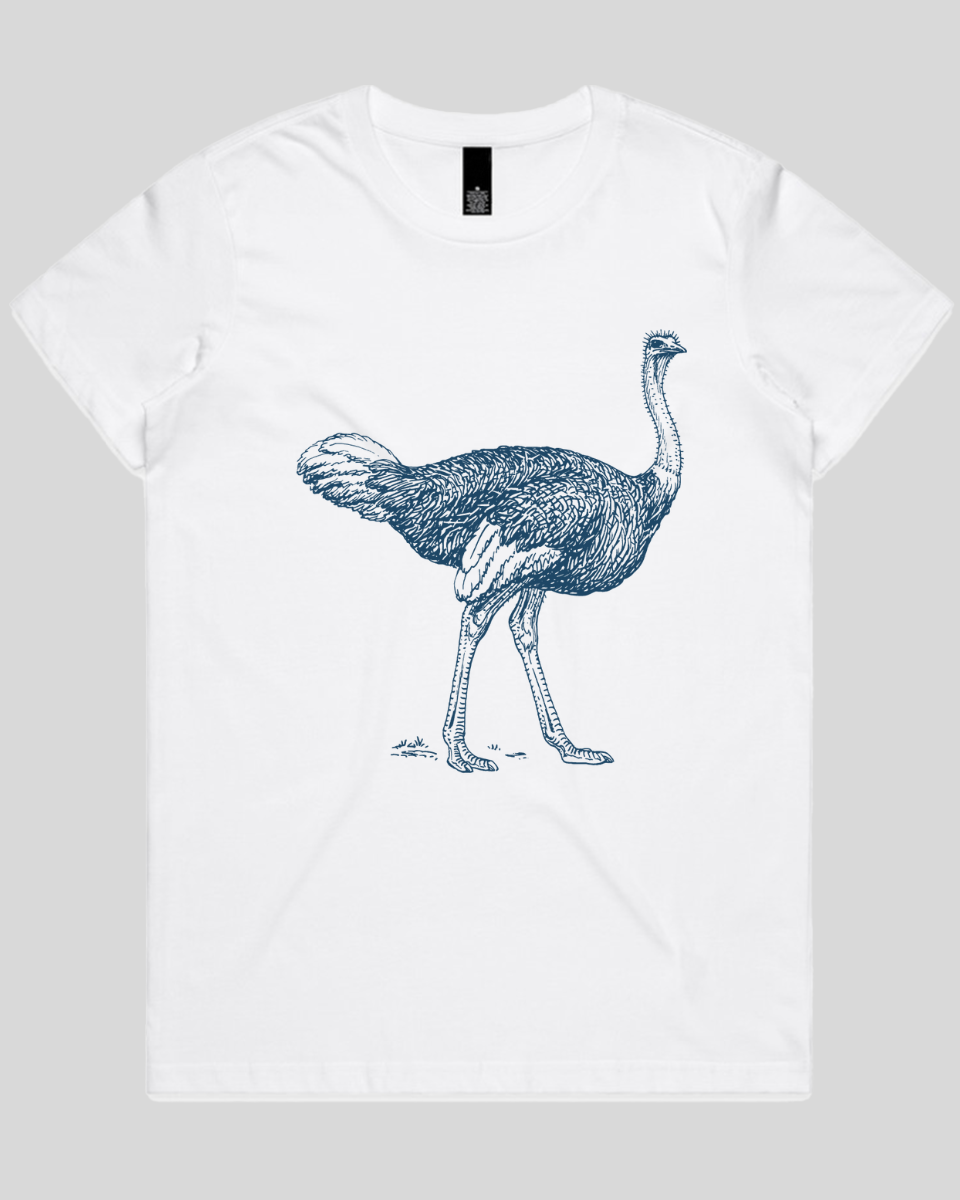 African Ostrich Walk Women's T-Shirt