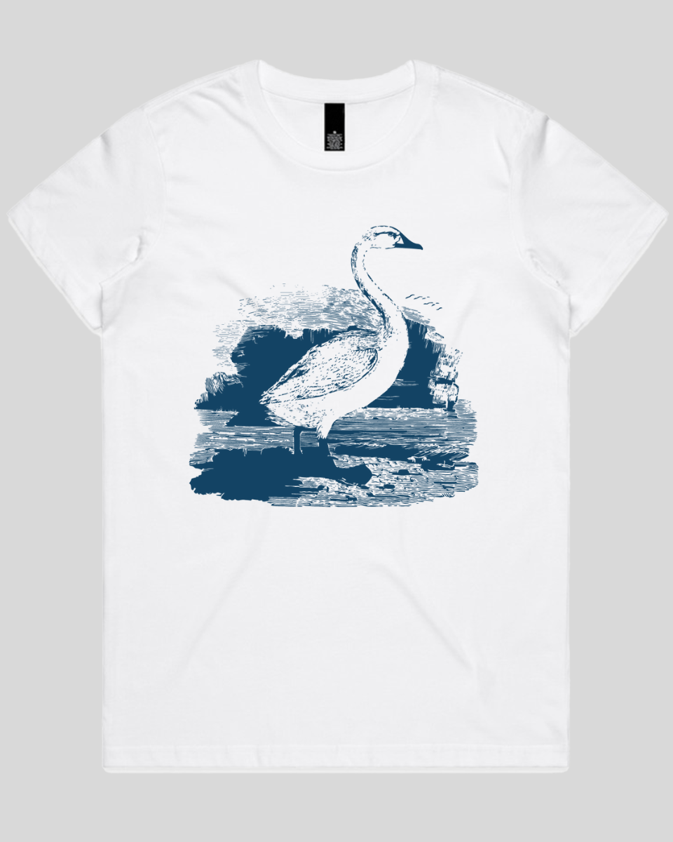 Lakeborn Swan Women's T-Shirt