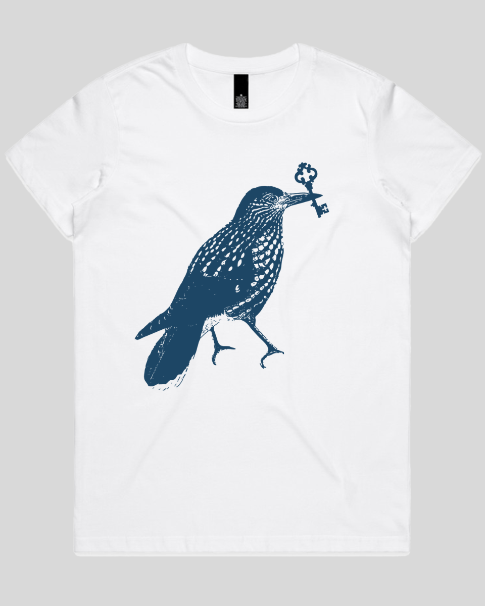 Bird-with-key 2 Women's T-Shirt