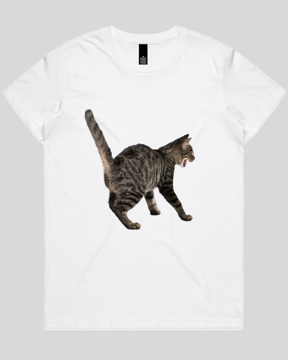 Scared Cat Women's T-Shirt