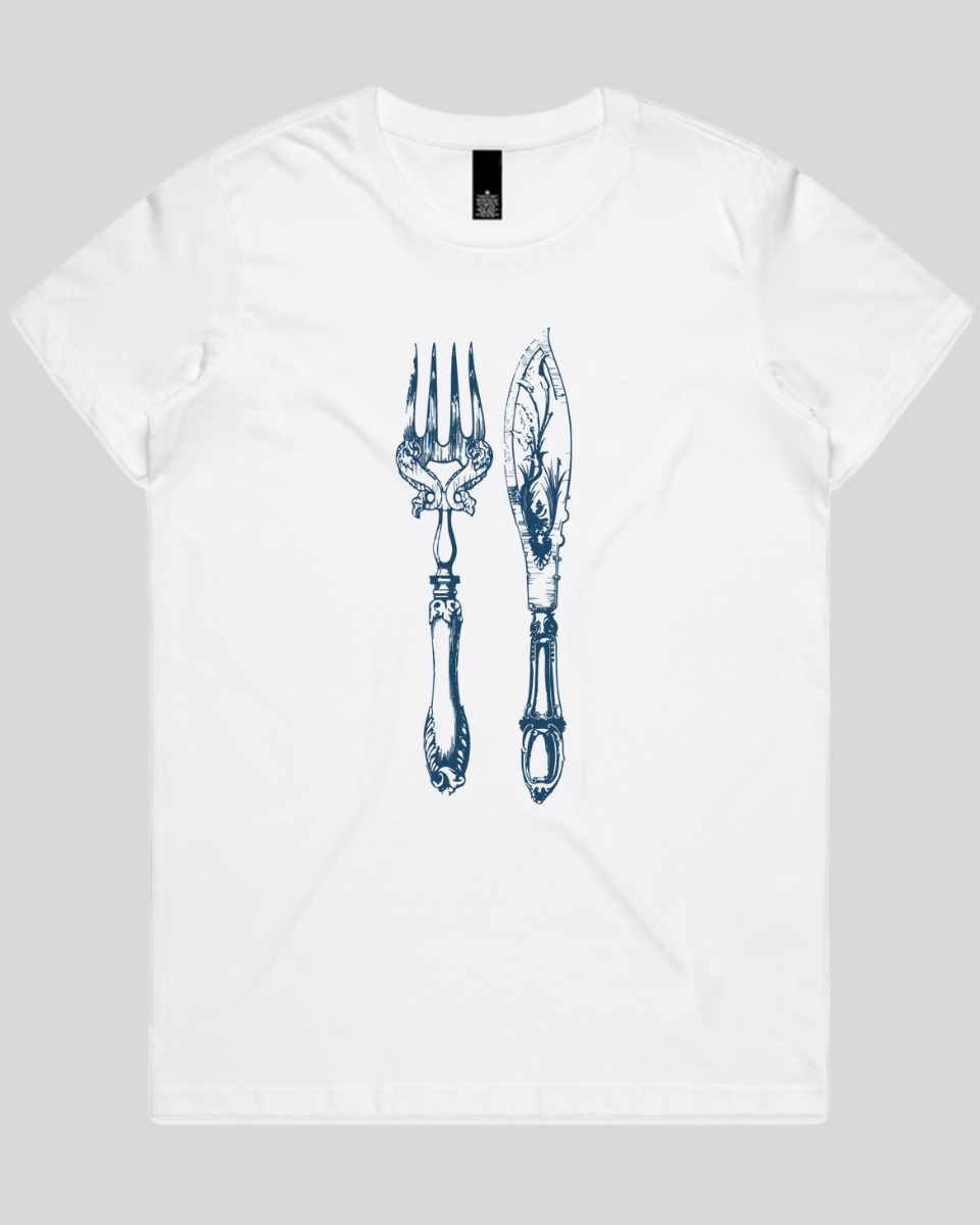 Vintage Cutlery Set Women's T-Shirt