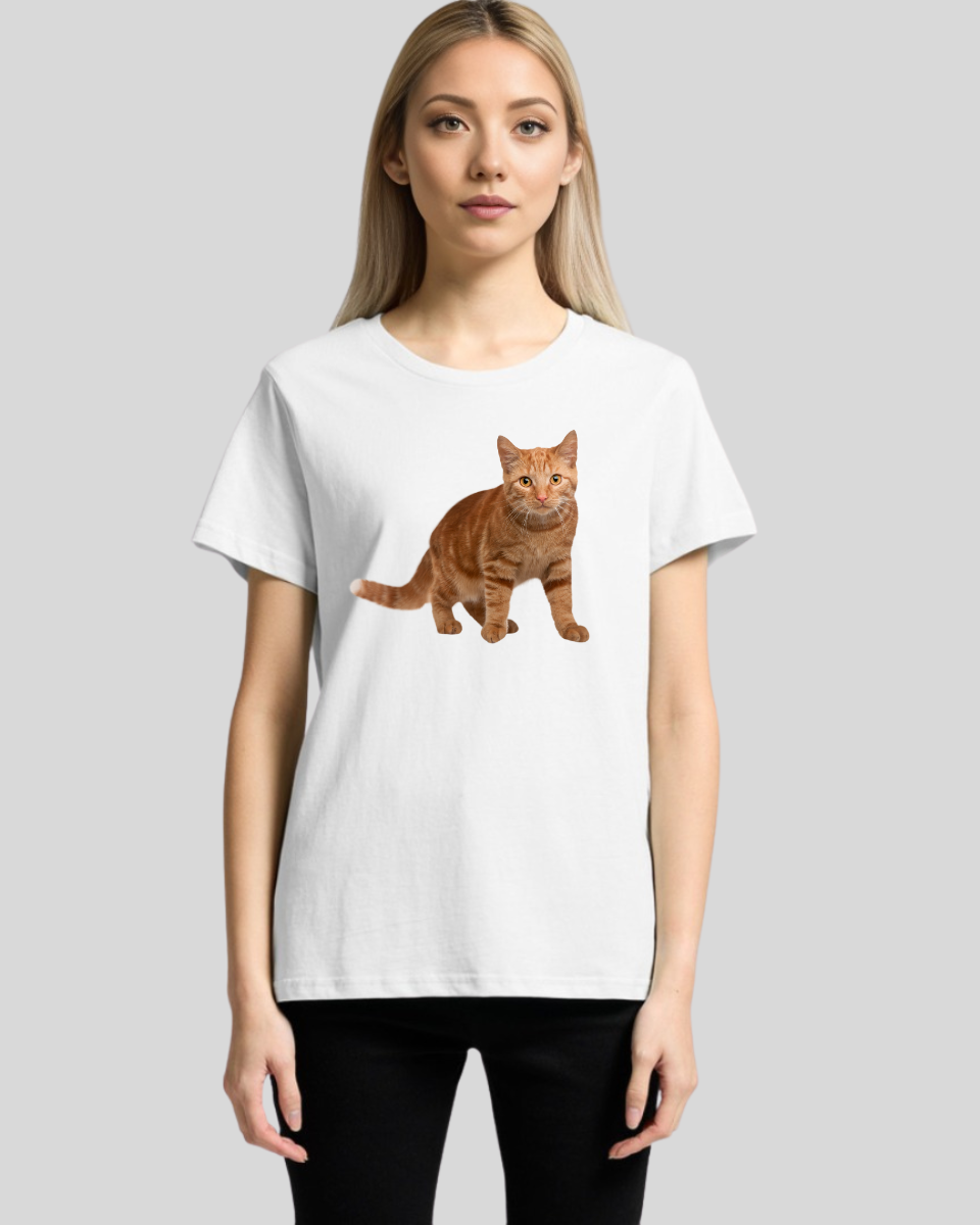 Staring Cat Women's T-Shirt