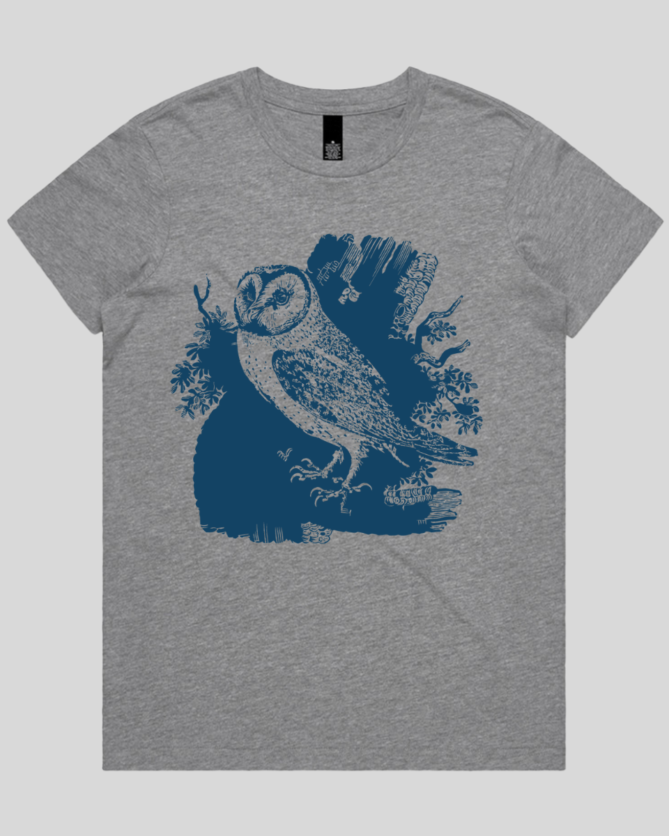 Perched Forest Owl Women's T-Shirt
