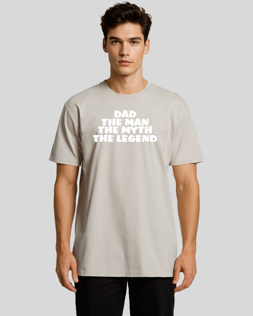dad the man the myth  Men's T-Shirt