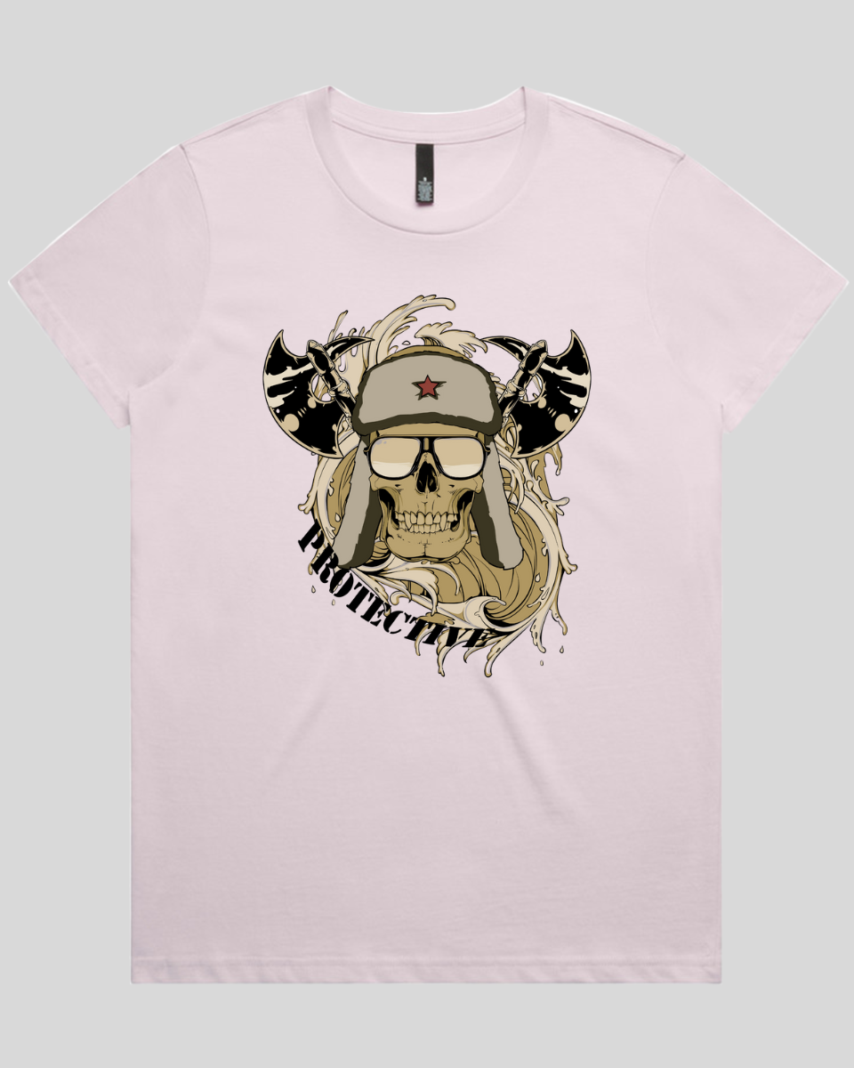 Proactive War Skull Women's T-Shirt
