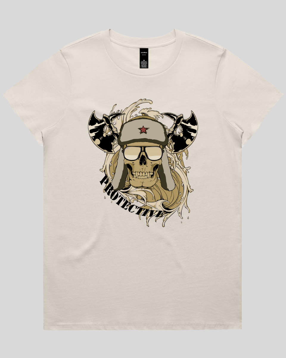 Proactive War Skull Women's T-Shirt