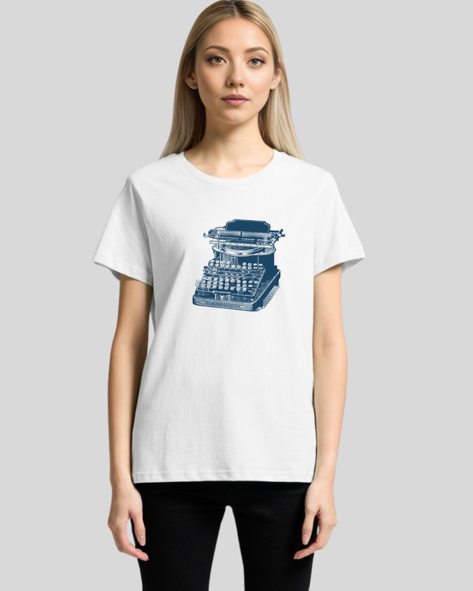 Antique Typewriter Vibes Women's T-Shirt