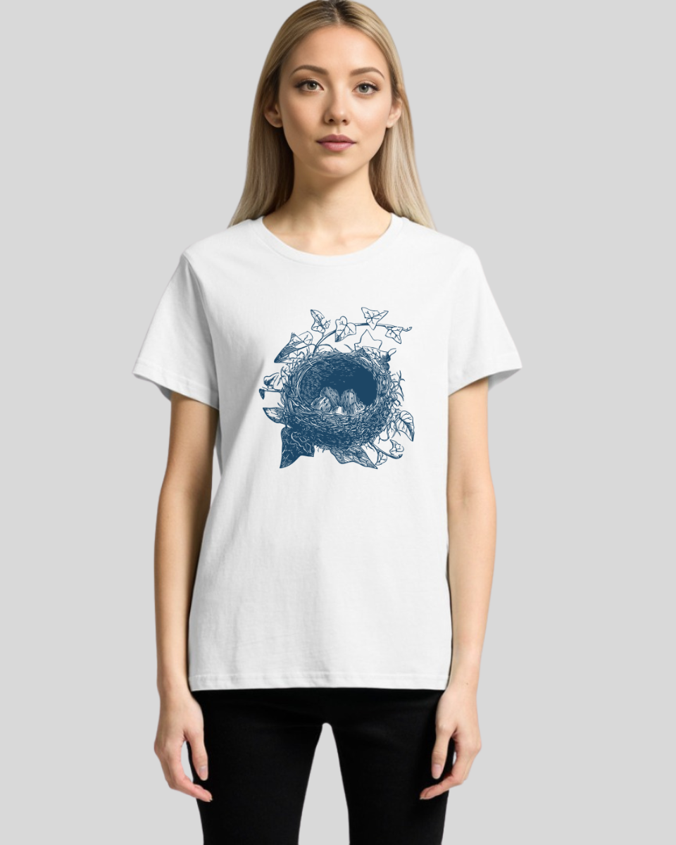 Egg Nest with Vines Women's T-Shirt