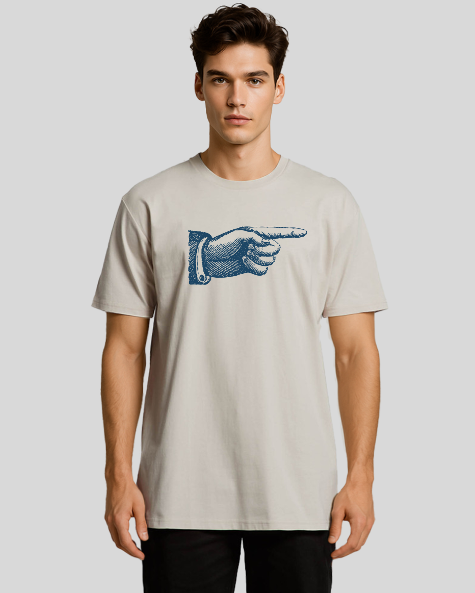 Pointing Finger Men's T-Shirt