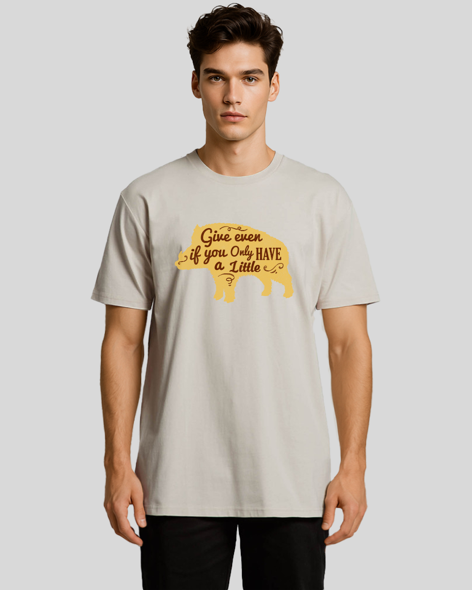 Give Even If You Have a Little Men's T-Shirt