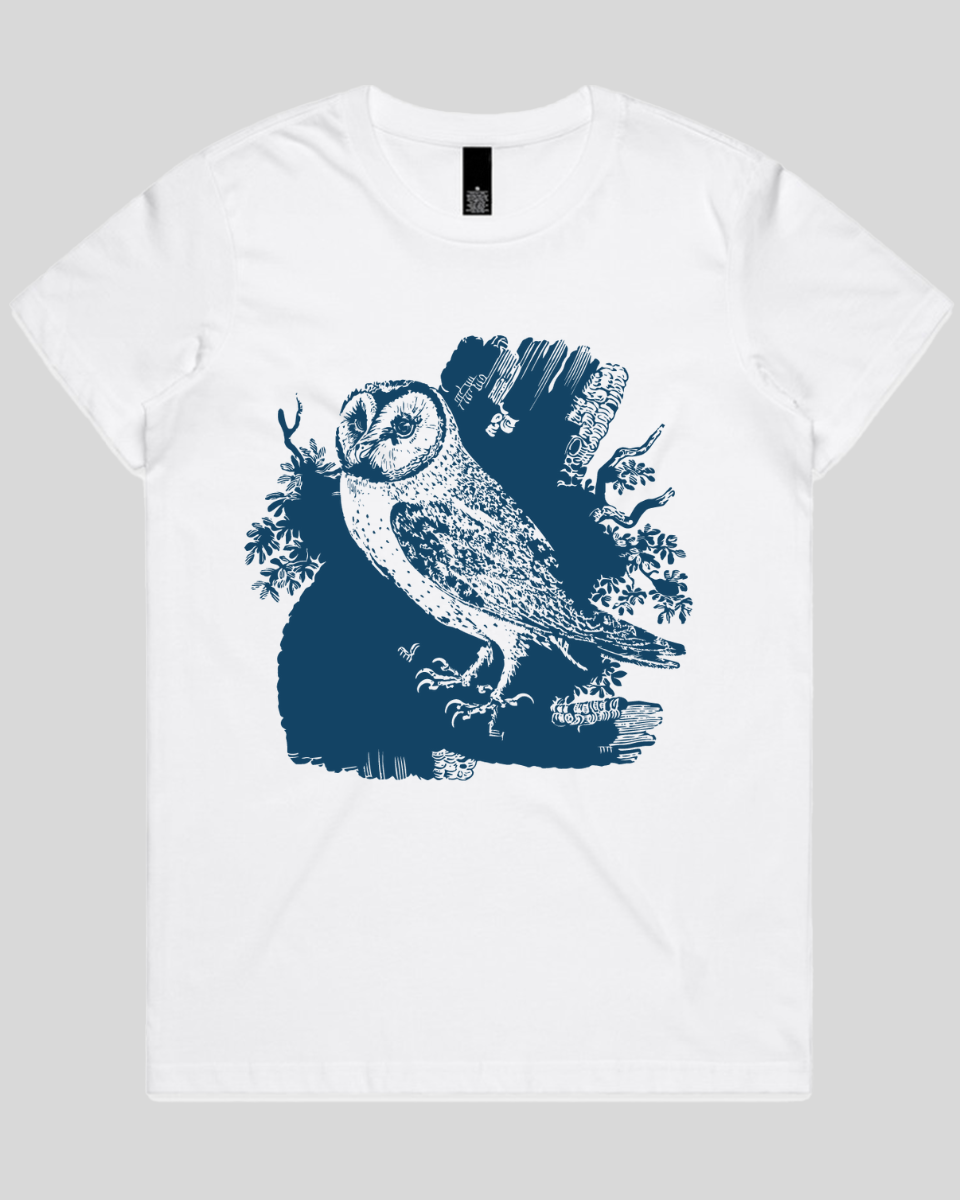 Perched Forest Owl Women's T-Shirt
