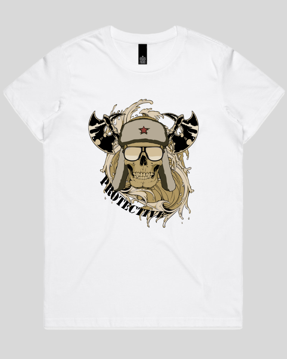 Proactive War Skull Women's T-Shirt