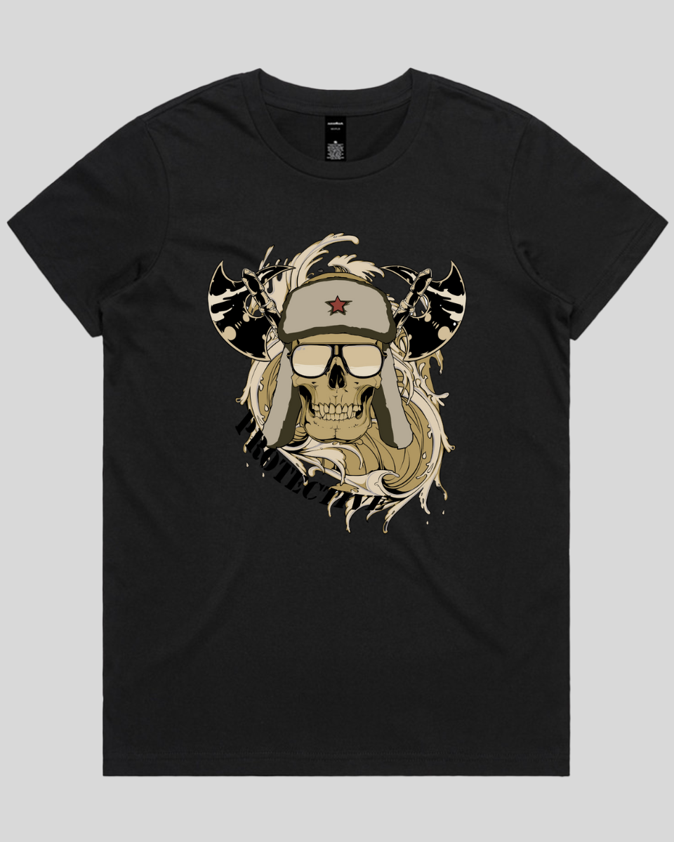 Proactive War Skull Women's T-Shirt