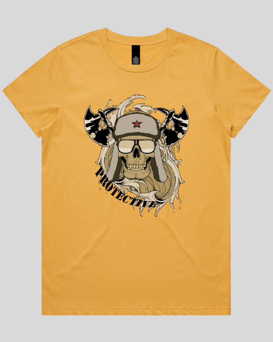 Proactive War Skull Women's T-Shirt