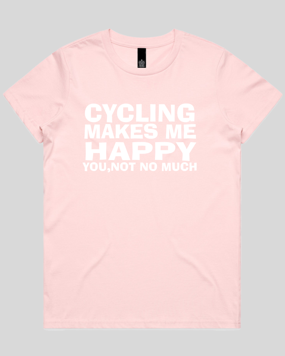 cycling makes me Women's T-Shirt