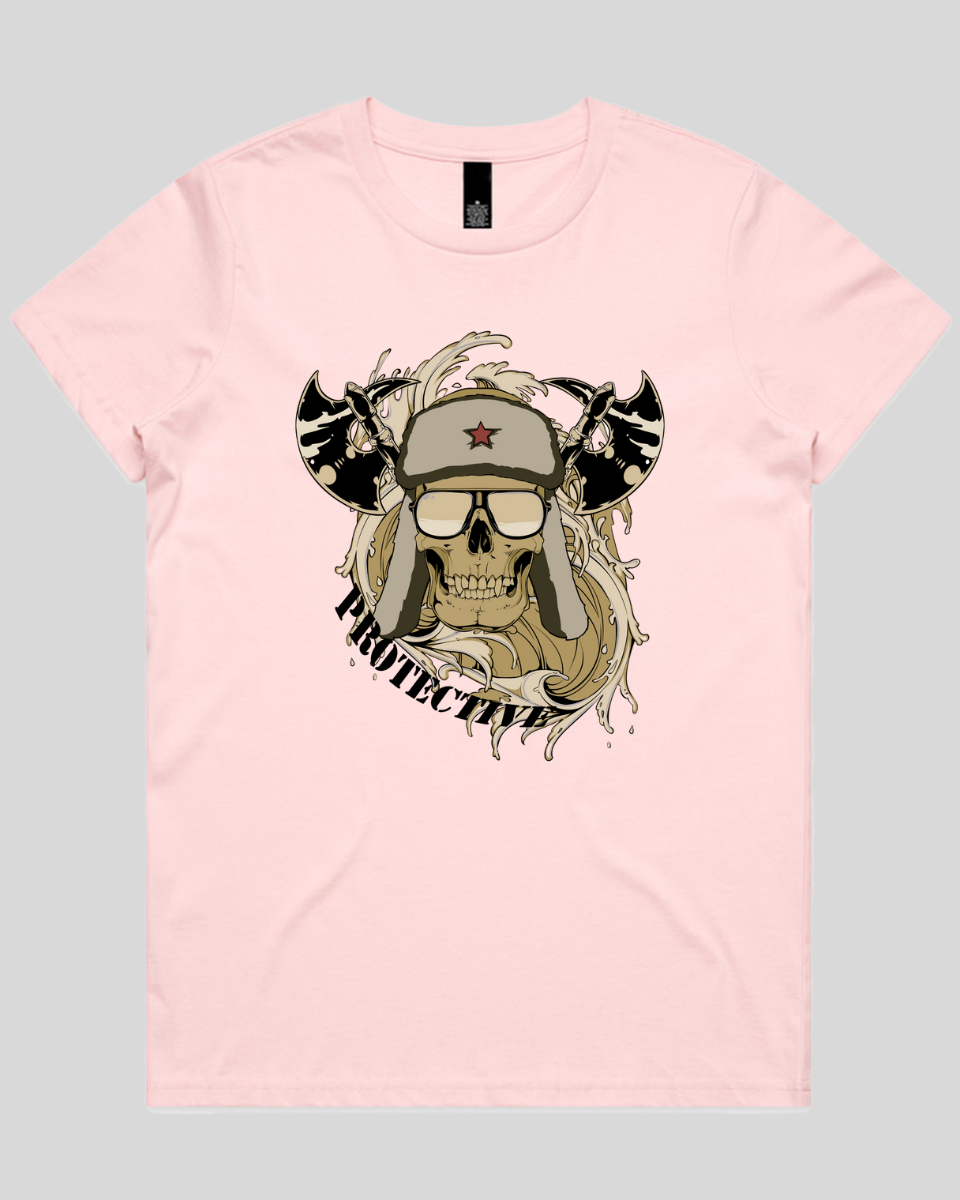 Proactive War Skull Women's T-Shirt