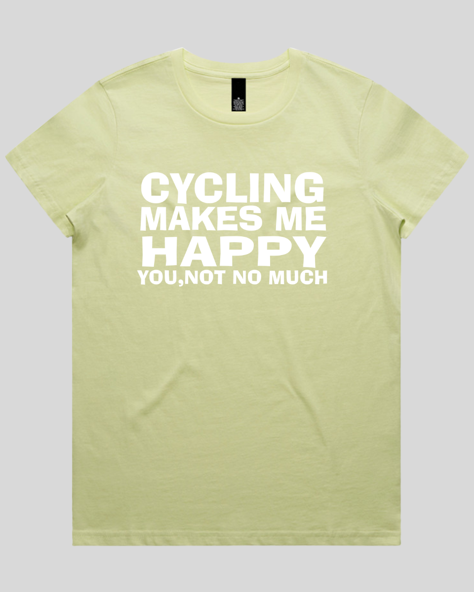 cycling makes me Women's T-Shirt