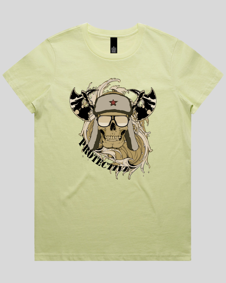 Proactive War Skull Women's T-Shirt