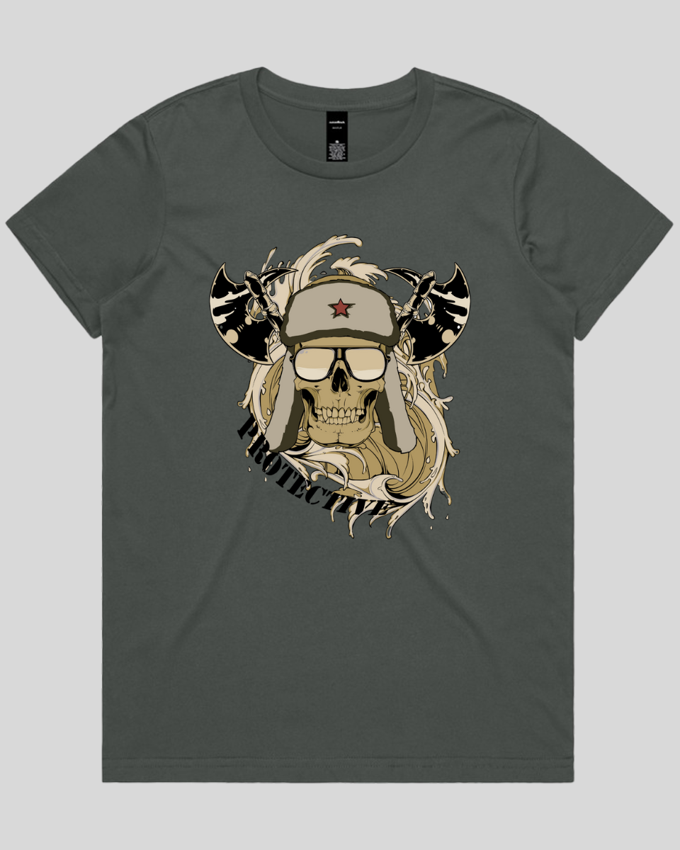Proactive War Skull Women's T-Shirt