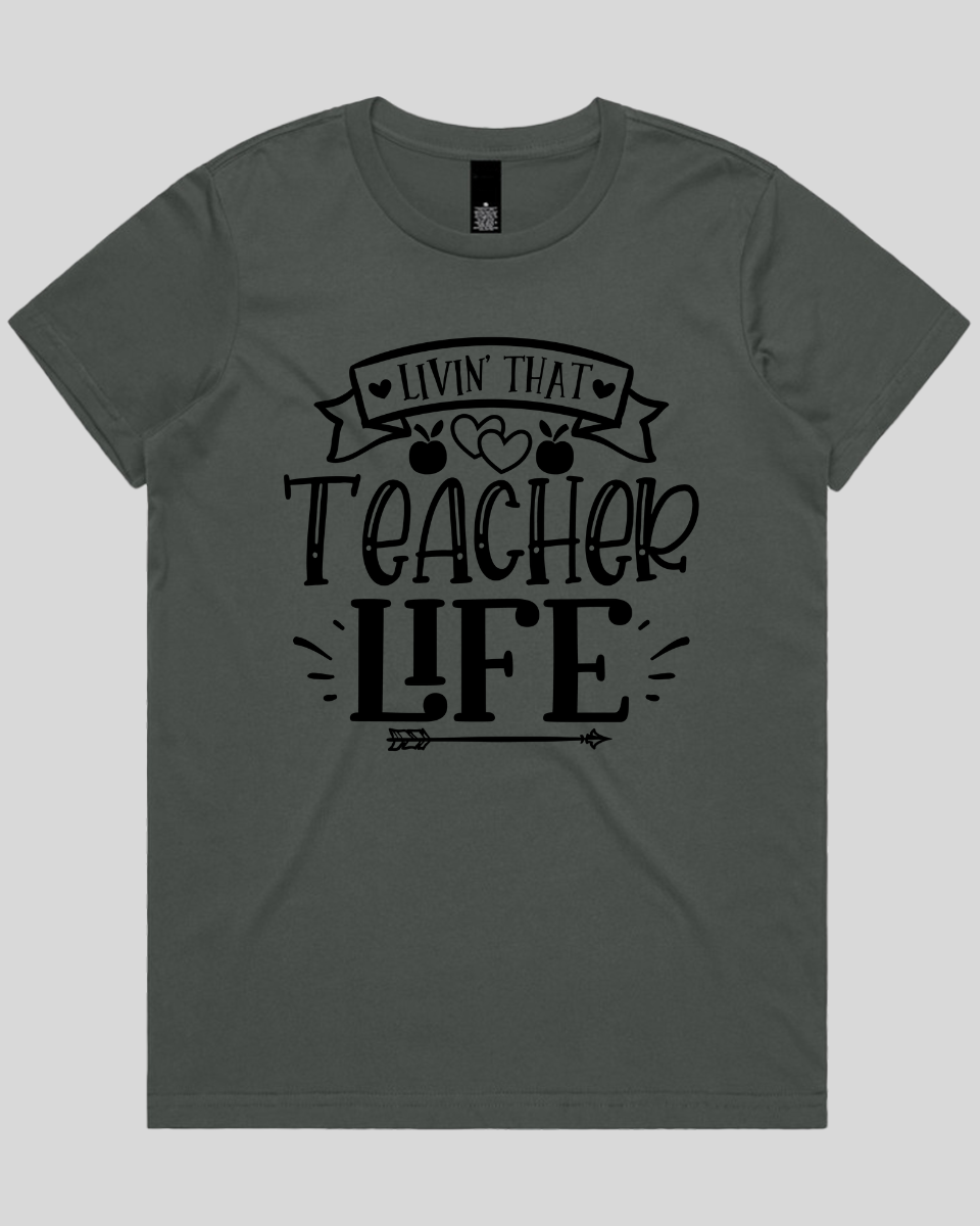 Livin that teacher life  Women's T-Shirt