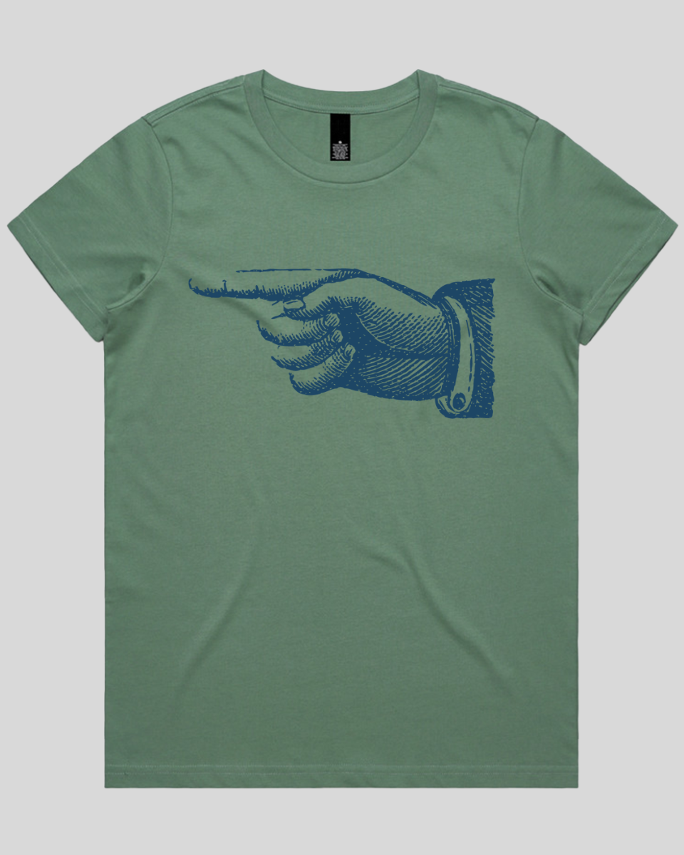 Pointing Finger 2 Women's T-Shirt
